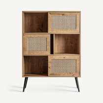 Rattan bookshelf big w deals